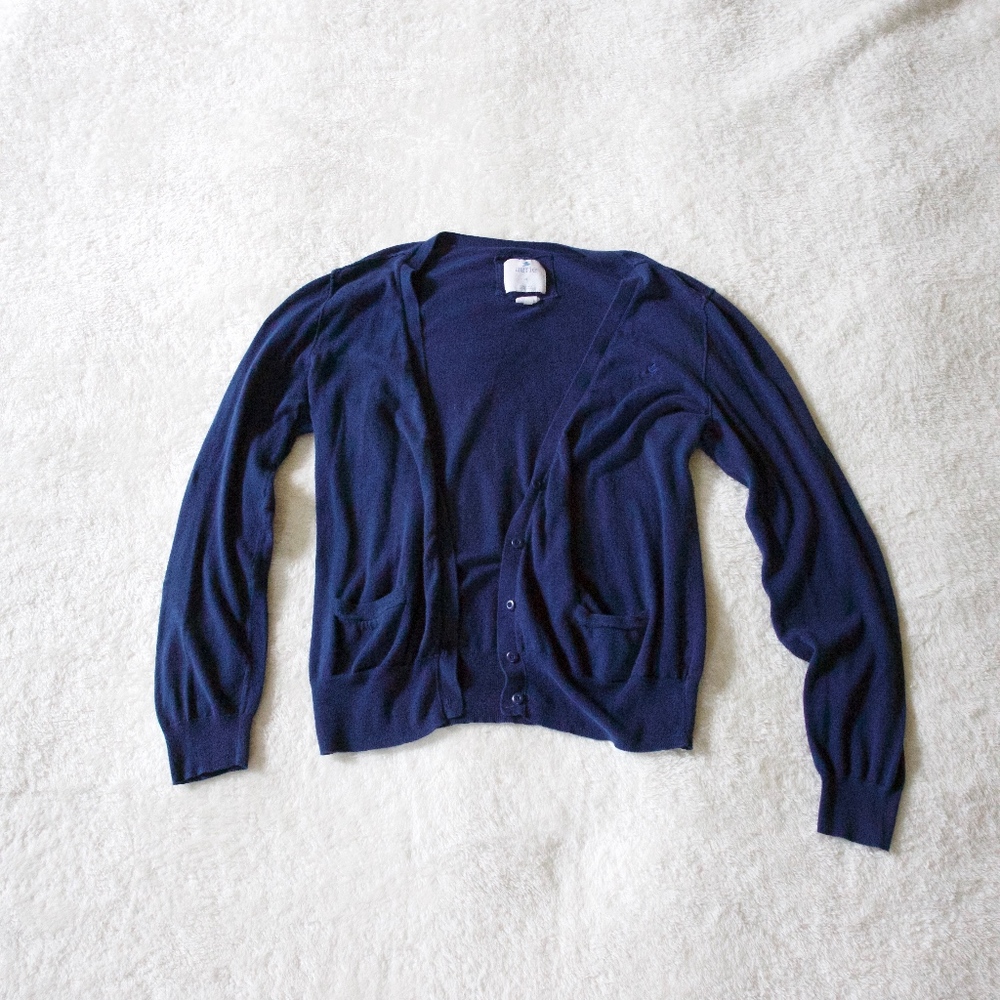 Navy Blue Cardigan